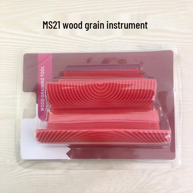 

Набор инструментов для создания текстуры дерева MS21 - S-тип и M-тип Имитация настенного искусства Резиновые листы