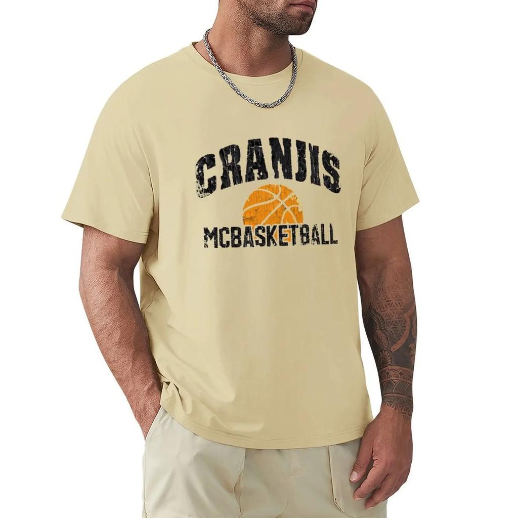 Cranjis Mcbasketball T-Shirt Short sleeve tee korean fashion anime summer clothes funny t shirts
