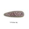 Seamless Hairpin Back of The Head Side Clip Rhinestone Hairpin Fashionable Temperament Side Hairpin