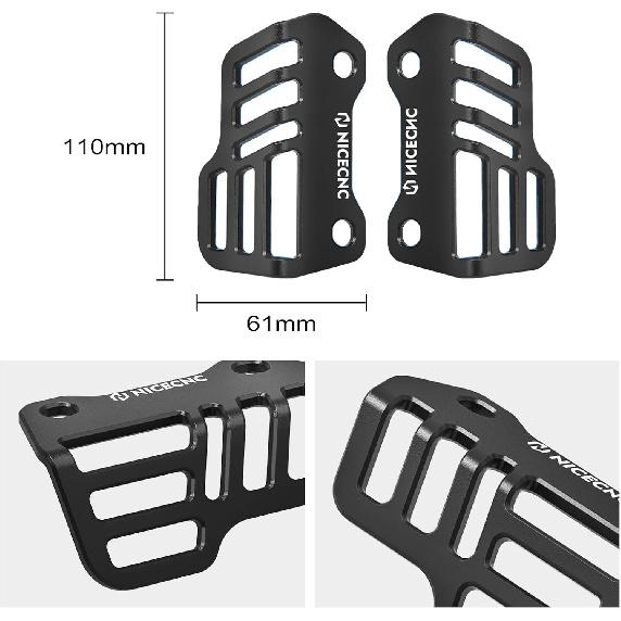 Luggage Bag Fixed Bracket Rear Luggage Tie Down Brackets Compatible with Yamaha Tenere 700 /XTZ700 2019-2024, Tenere 700 Rally Edition 2020-2024,