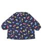 ON NISHIKI Smock for Perfect for Kindergarten and with and Kids Apron with Working Vehicle Size Kids' Water-Repellent Long-Sleeved Boys, Daycare,