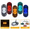 Side Marker LED -24V Truck Marker Lamp Side Marker Lamp Turn Signal Lamp Truck Red Set of 4