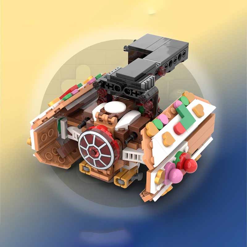 

305PCSMOC famous film and television Christmas version of TIE model assembly building block toys children s birthday gift PDF Guide by Email