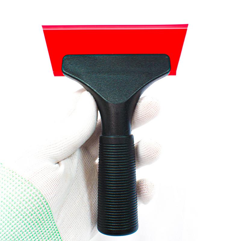 Car Silicone Scraper Silicone Long Handle Shower Squeegee Flexible Car Squeegee Portable Soft Water Wiper All-Purpose Car