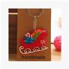 Mini Father Christmas Tree Decorations Santa Claus Keychain XMAS Children's Gifts Creative Fashion Key Chains Cute Keychains