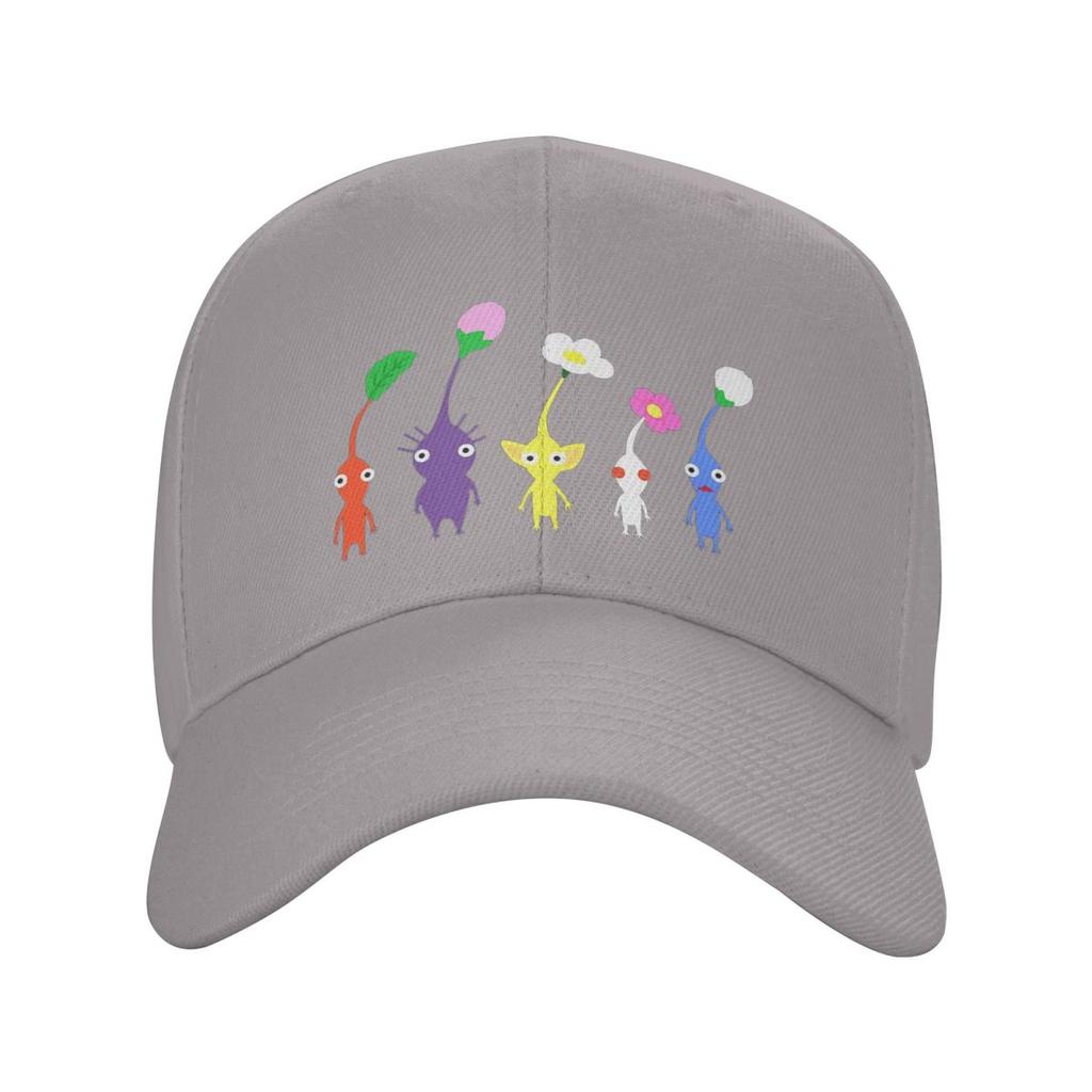 Vintage Cute Pikmin Game Baseball Caps Snapback Men Women Hats Outdoor Cap Hip Hop Baseball Hat Casquette