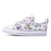Converse All Star Series 2V Canvas Comfortable Casual Durable Low Top Walker Shoes Baby Sneaker White Purple A01675C