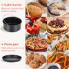 Air Fryer Accessories Durable Air Fryer Pizza Pan and Baking Cake Bucket Set Bread Pastry Baking Tools Kitchen Accessories