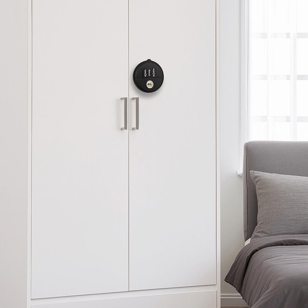 Durable Combination Lock 3 Digital Code Cabinet Lock Security Password Lock Office Locker