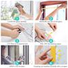 Colorful Birds Glass Sticker Static Cling Thermal-Insulation Privacy Protection Drop-Shipping Reusable Removable Window Decor