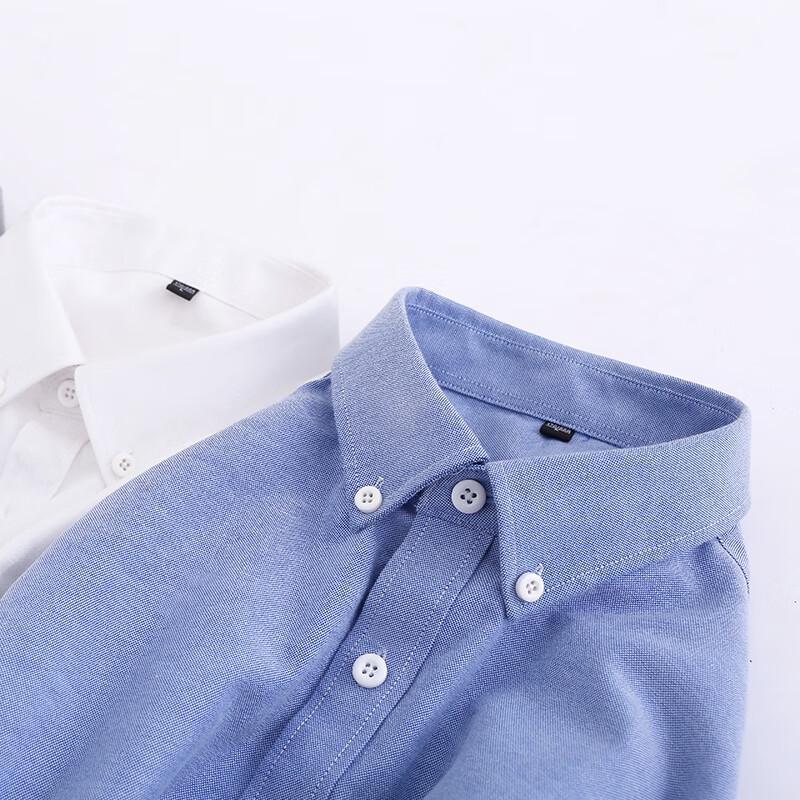 Men's Plus Size Oxford Long Sleeve Shirt