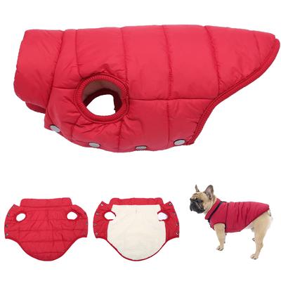 Winter Pet Costume for Small Large Dogs Warm Fleece Dog Clothes Windproof Dog Cotton Jackets Yorkies French-Bulldog Coat Bichon