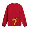 Li Ning Disney Zootopia Collaboration Round Neck Embroidered Letter Casual Sweatshirt Women Sweatshirt AWDW842-4