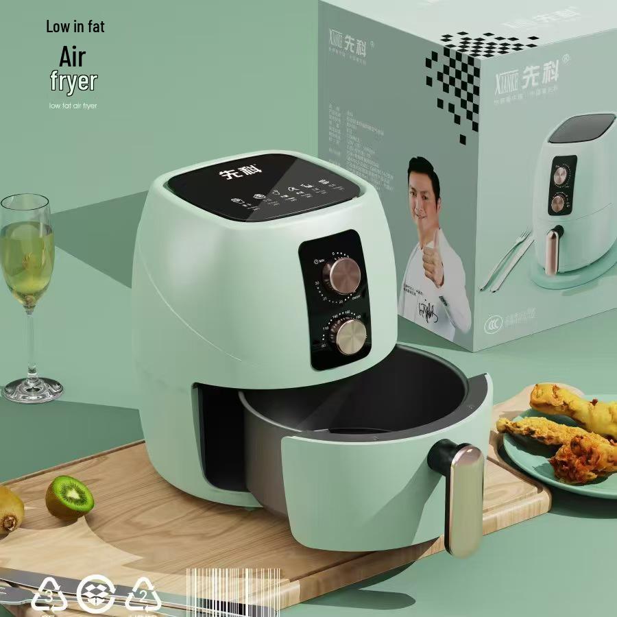 Friggitrice ad aria multifunzione senza fumo Xianke – Forno elettrico di grande capacità
