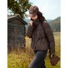 Demana Damen Kurze Daunen-Pufferjacke 90% Daunen