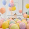 Macaron Color Balloons for Children's Party or Wedding Decorations, Multiple Shades of Pink