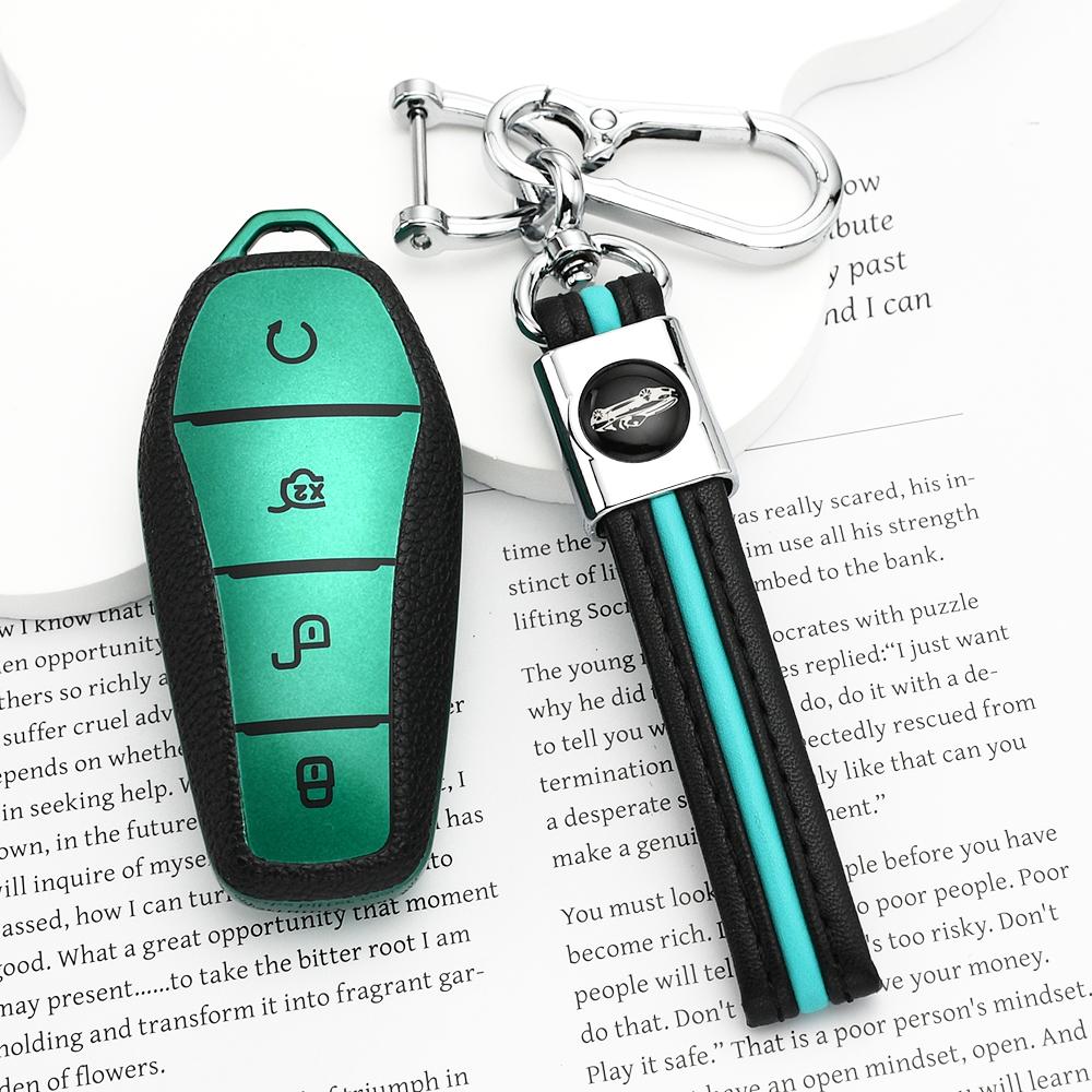 Auto Shell Keyless Car Key Cover Case Holder Protector Accessories for BYD Qin PLUS Song Pro MAX Yuan Han Ev Tang Dm Dolphin E2