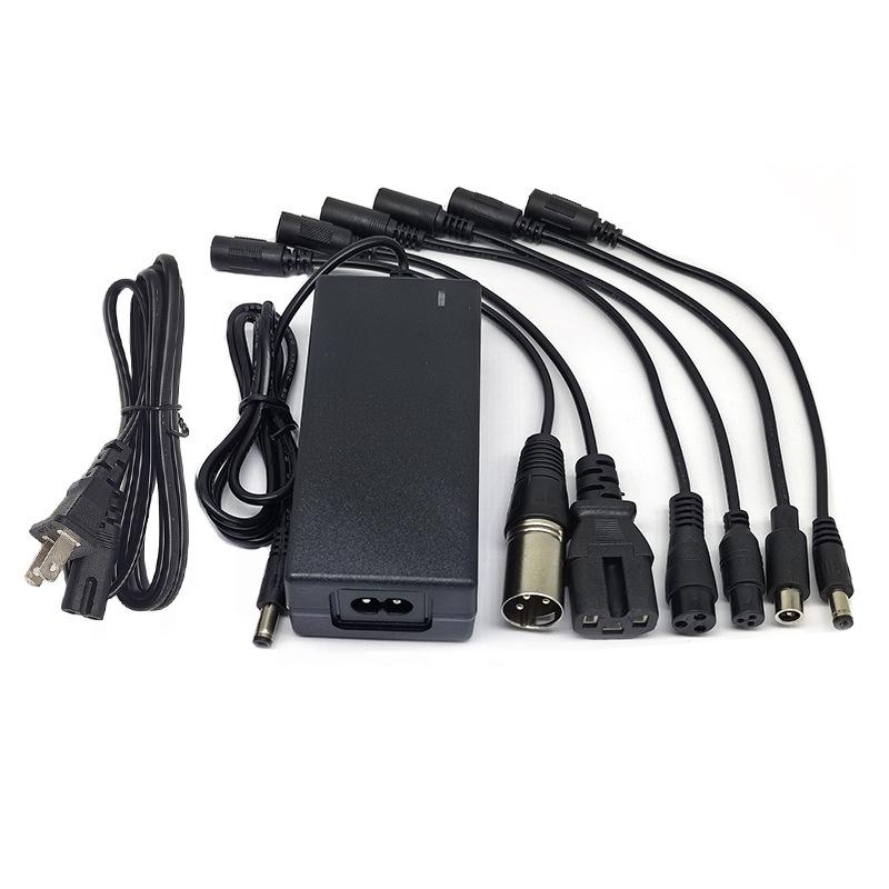 1 Set Ac 100-240V Dc 42V 2A Lithium Battery Charger Us/ Eu Plug Battery Adapter On Sector Accessories 42V 2A  Power Adapter