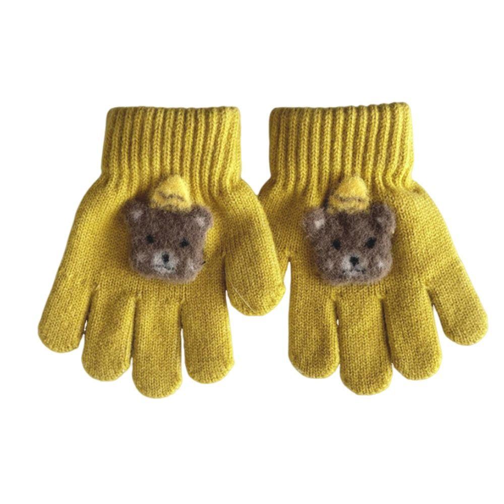 Kältefeste Kinder Baby Handschuhe Winddichte Warme Fäustlinge Herbst Winter Handschuhe Arbeit Büro