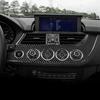 3-Piece Carbon Fiber Center Console Vent Trim for 09-16 BMW Z4 E89