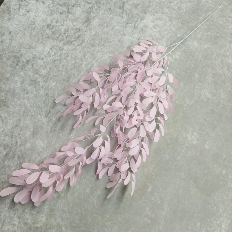 Peanut Artificial Leaf Silk Floral Bouquet Long Stem Wedding Decor Home Display