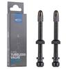 SCHWALBE Tubeless Valve 3471 (Genuine) for Bicycles, Black, 60mm Valve Length