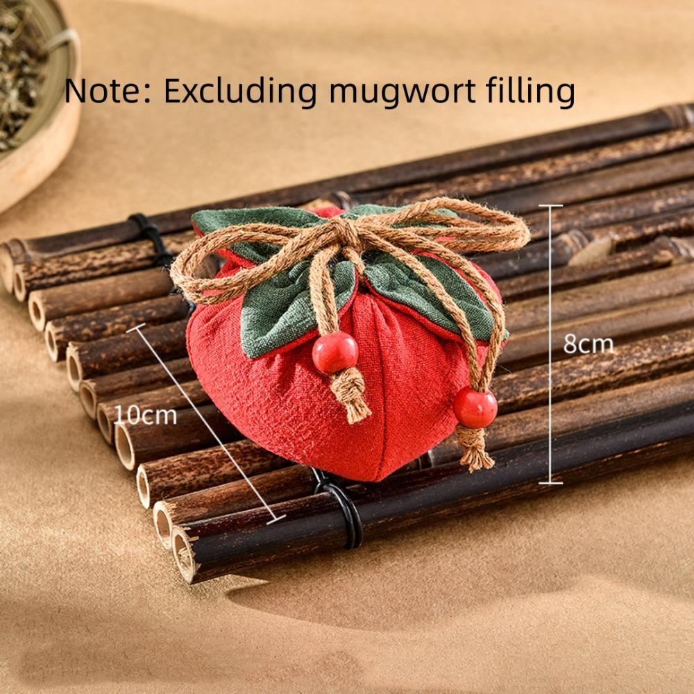 

Портативний мішечок для пахощів Порожній мішечок з підвіскою у вигляді хурми Мішечок для благословення Підвіска для автомобіля Підвіска на дзеркало заднього виду Кишеня на шнурку червоний