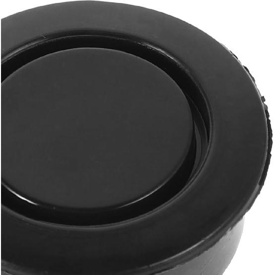 Universal Car Bumper Hole Covers 10 Pcs Waterproof Parking Sensor Caps for Front and Rear Bumper Truck Exterior Accessories 1.18X1.18X0.39In