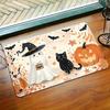Halloween Welcome Floor Mats Non-Slip Doormat Bedroom Kitchen Bathroom Rugs Washable Carpet For Home Decor