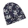 2D Flat Printing Bike Adult Knit Beanie with Easy Modern Style Fits Effortlessly Into Seasonal Wardrobes And Pairs Well with Jackets Or Casual Looks