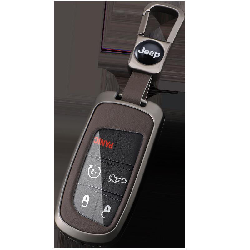 Etui na kluczyk Jeep Compass, Cherokee & Renegade z karabińczykiem