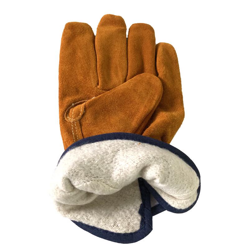 Leather Heat-Resistant BBQ & Welding Gloves