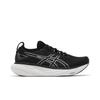 ASICS Womens Gel Nimbus 25 'Black Pure Silver' (women's sizes) Black / Pure Silver Running Shoes 1012B356 001