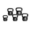 Black Kettlebell for Men & Women Home Fitness - Strength Training Equipment