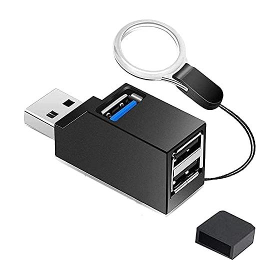 USB-хаб VCOM 3.0 [Порты USB3.0+USB2.0*2] Расширение 3-портовый комбинированный хаб Ультрамалый Питание от шины USB-порт Высокоскоростная передача данных Легкий Портативный