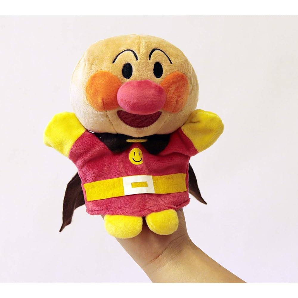 Yoshitoku Hand Puppet S Anpanman 182306 Soft Plush Toy for Kids