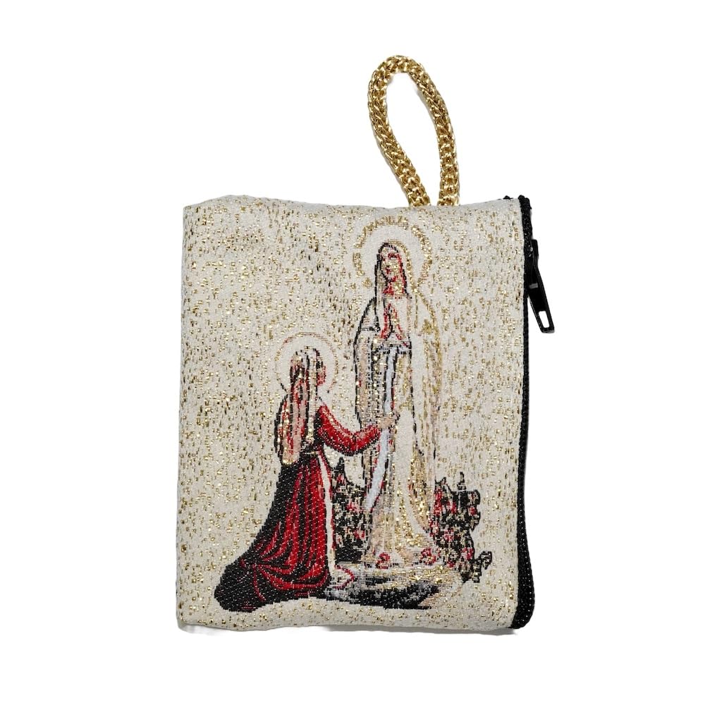Мешочек для Розария, Святыня Нотр-Дам-де-Лурд, Маленький футляр для аксессуаров, Мини