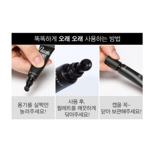 [MISSHA] Palette Paint Liner 6g / Black / Brown