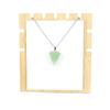 Natural Stone Crystal Cut Tapered Hexagonal Pillar Bullet Head Pendulum Necklace Pendant N631