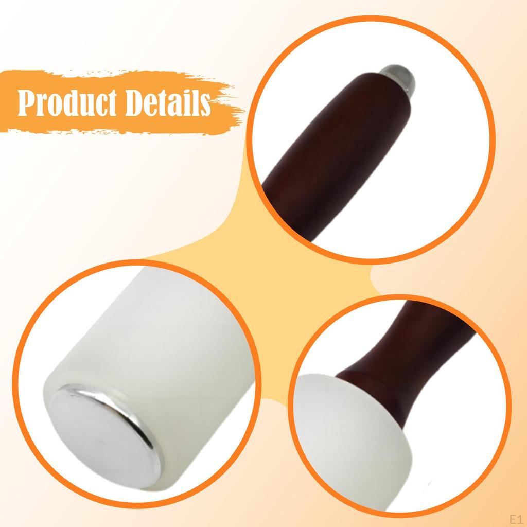 Leather Carving Hammer with Nylon Head, Craft Hammer, Professional