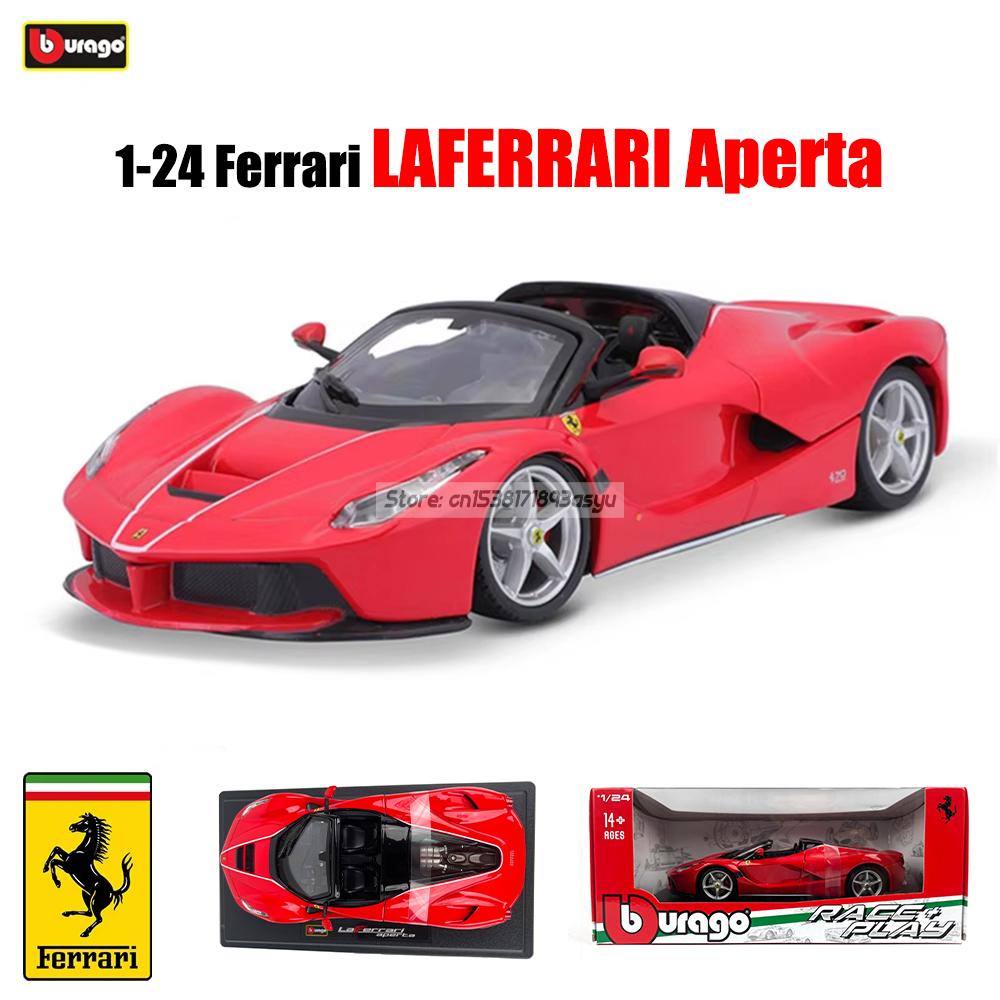 Burago 1:24 Ferrari 12 Cilindri LAFERRARI 250 SF90 Roma F12 PUROSANCUE SP1 ENZO Legierung Automodell Diecast Spielzeugsammlung Geschenk