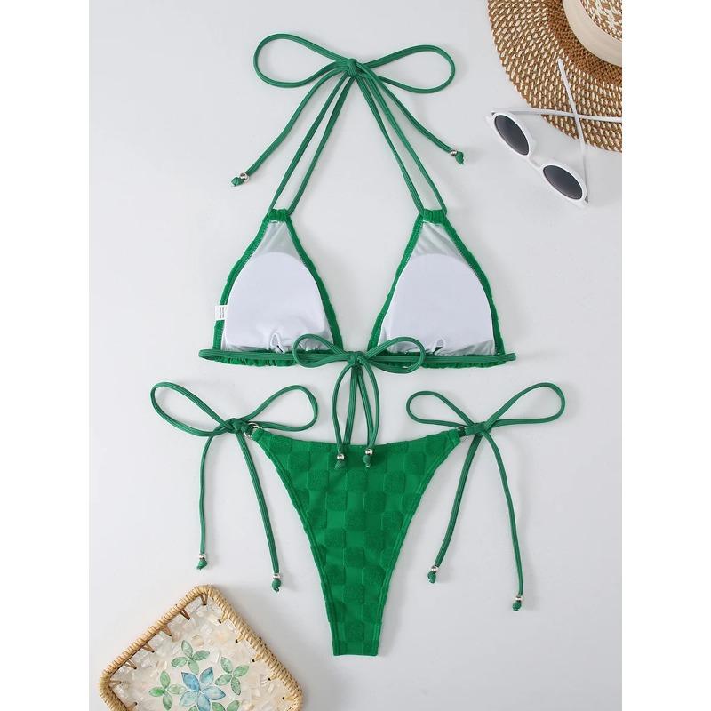 Sexy Triangle Bikini Women's Swimsuit 2026 Swimwear Micro Thong Bikinis Sets Trend Two-piece Bathing Suit for Female Beach Wear