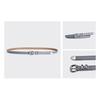 PU Waist Belts with Universal Design Thin Adjustable Waist Belt Universal Woman Dresses Skirt Coat Slimming Waistband