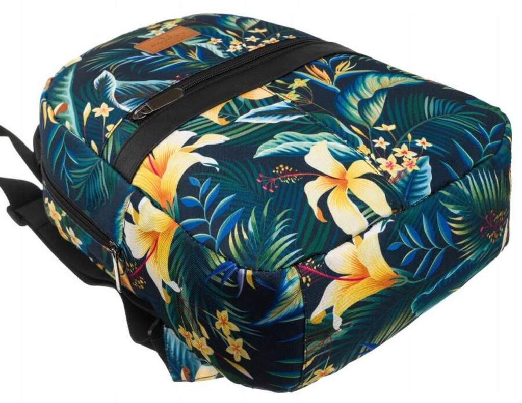Patterned, urban women's backpack - Rovicky