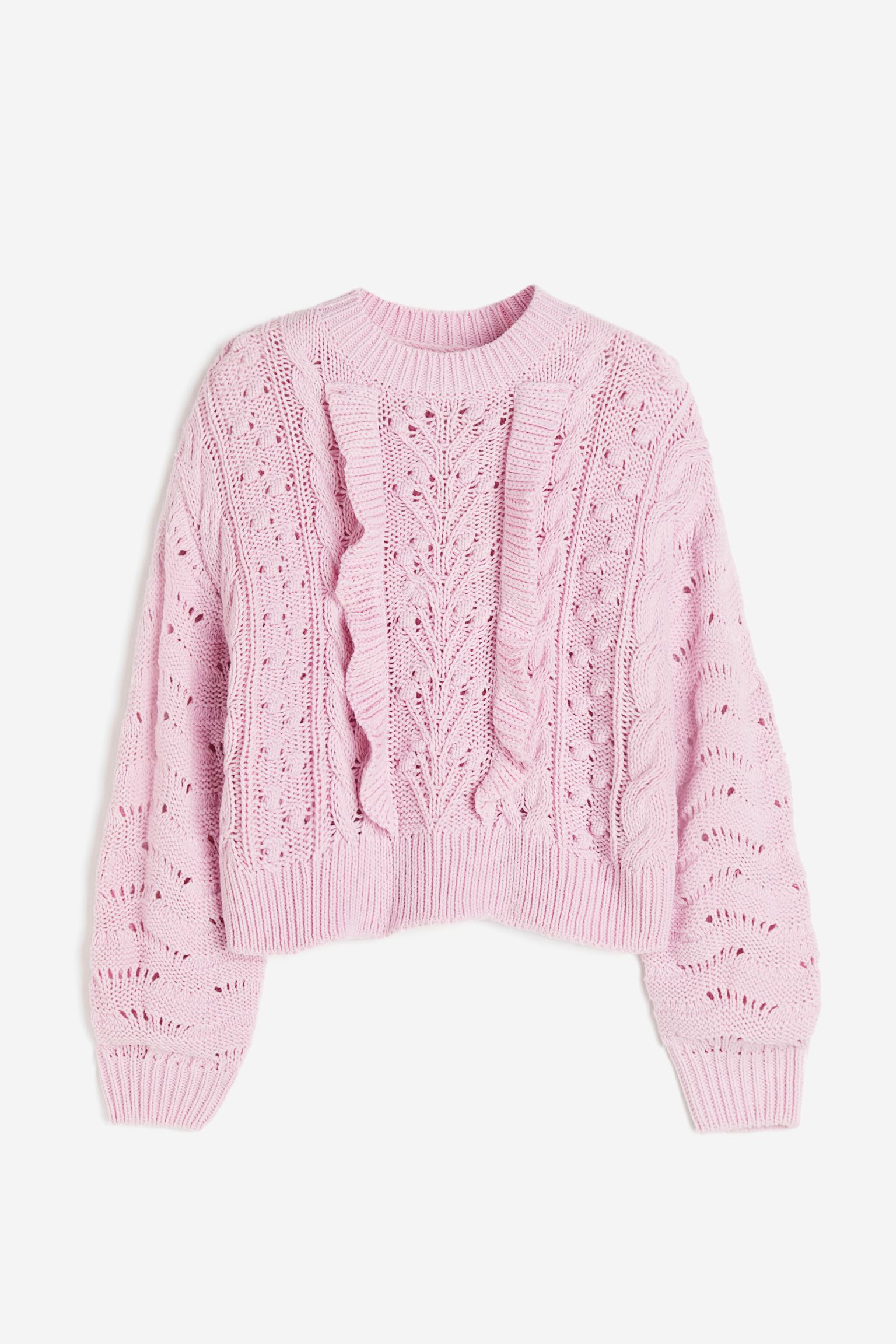 

Джемпер с оборками