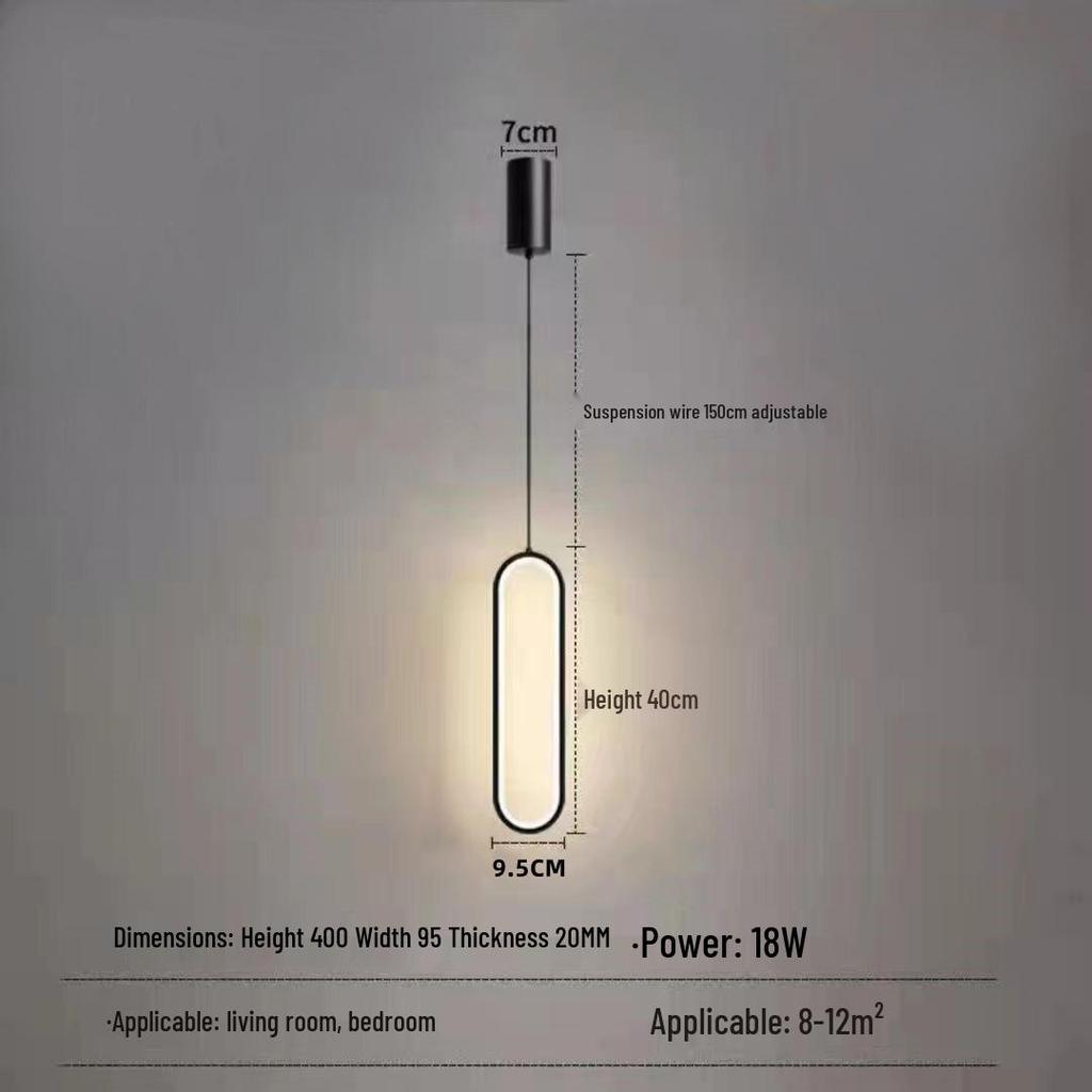 Modern Nordic Minimalist Pendant Light for Living Room, Bedroom & Dining