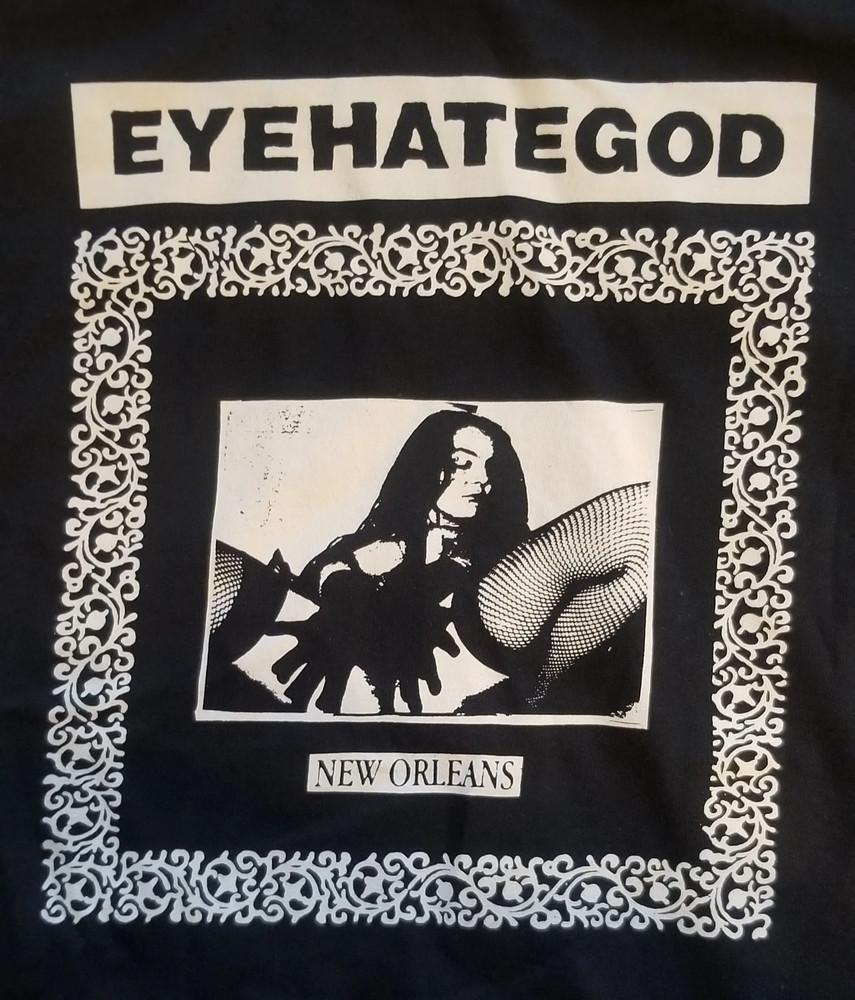 Нью-Орлеан - Футболка EyeHateGod Хлопковая футболка Мужская футболка Все размеры от S до 5XL Унисекс футболка XXL