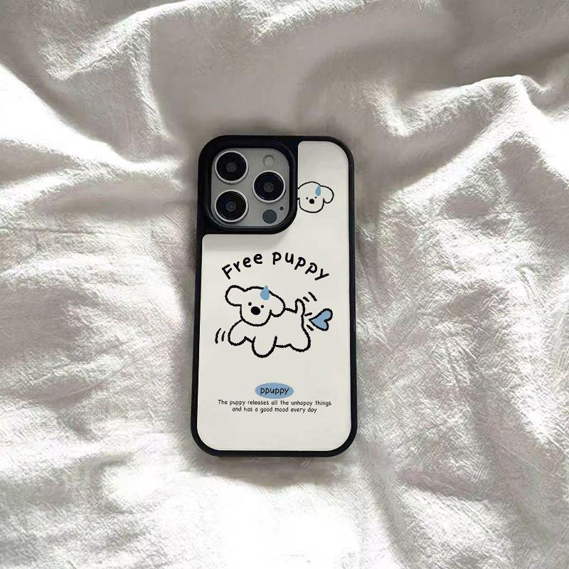 

Compatible with iPhone 12-17 Pro Max: Matte Black Frame Phone Case with Premium Feel and Durable Hard Film Apple 14 Pro Max