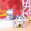 Supremo Cat Mini Resin Doll Miniature Cartoon Cat Ornaments Supremo Cat Ornament  Kids Gift