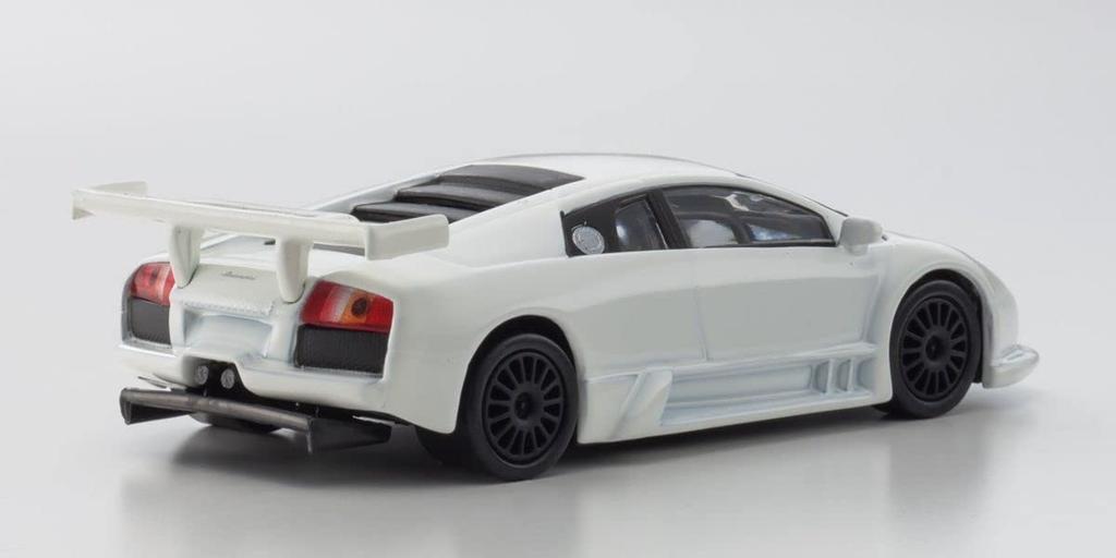 Kyosho Original Lamborghini Murcielago White Finished Product 1/64 R-GT